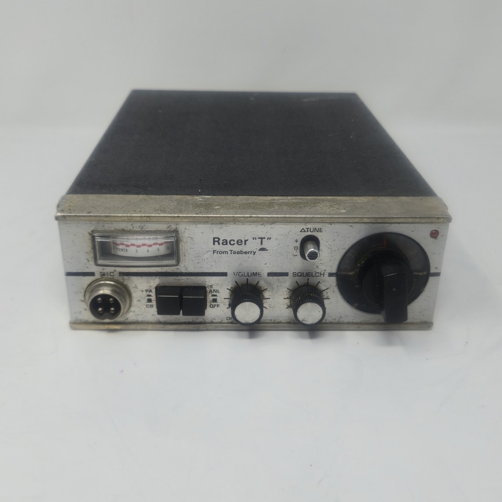 Vintage Teaberry Racer T CB Radio 23 Channel Mobile Transceiver WORKS EXCELLENT